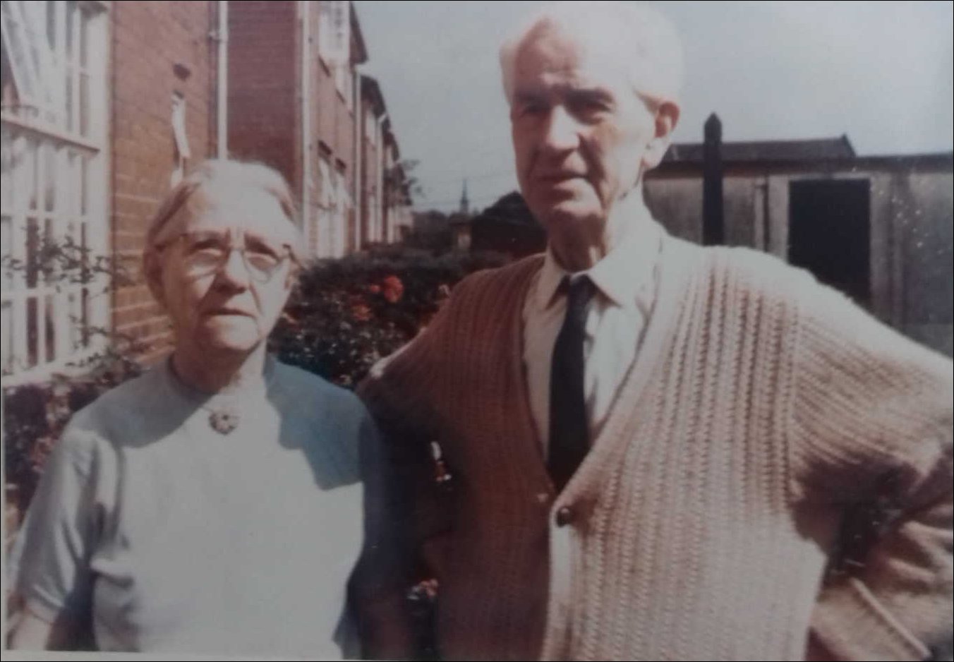 Abe and Mariah in 1970 - click to enlarge